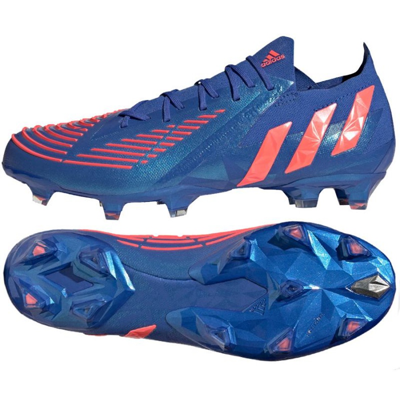 Adidas Predator Edge.1 L Fg M H02954 Fußballschuhe blau blau
