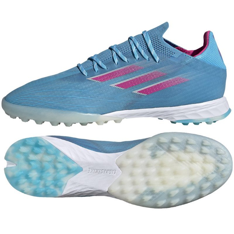 Adidas X Speedflow.1 Tf M GW7472 Fußballschuhe blau blau