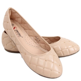 Mesto Khaki-Ballerinas beige