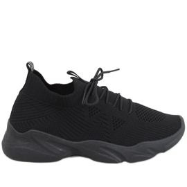 Fresto Schwarze Socken Sportschuhe