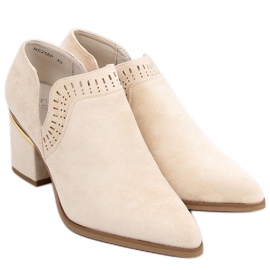 Stöckelschuhe Aila Beige