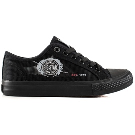 Damen Big Star Turnschuhe JJ274A256 schwarz