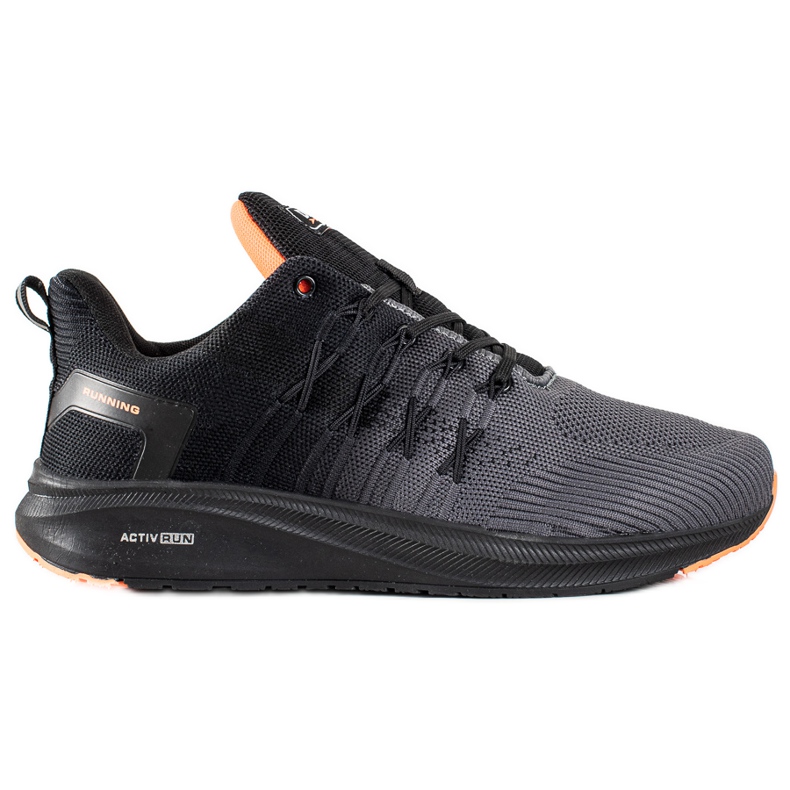 Graue Sportschuhe DK schwarz