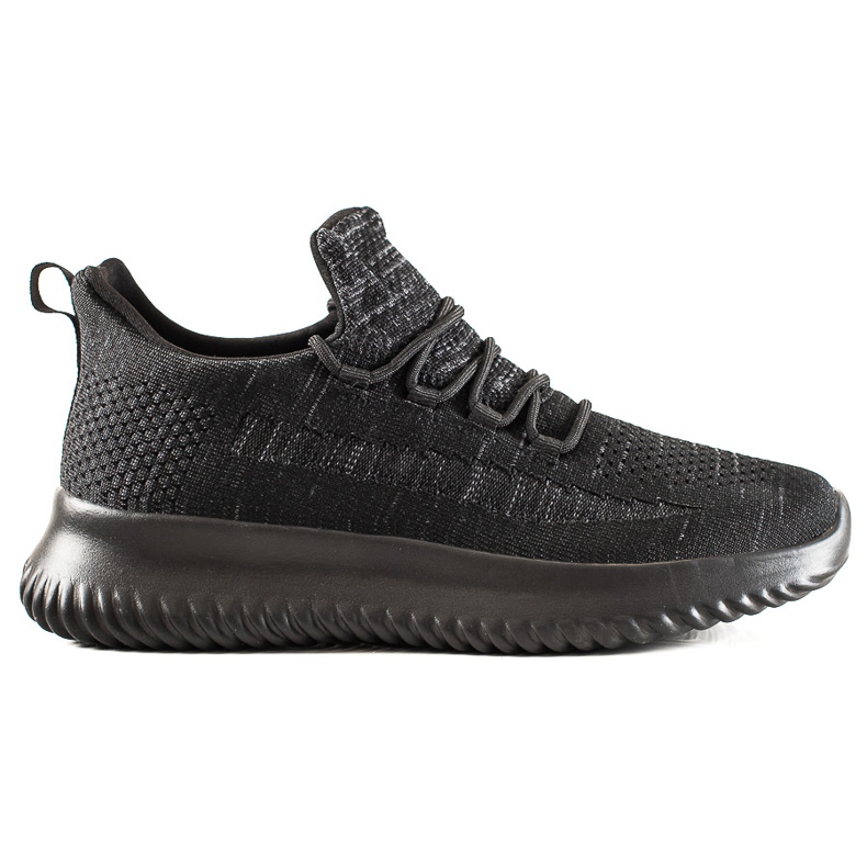 TRENDI Bequeme Herren-Sneaker schwarz grau