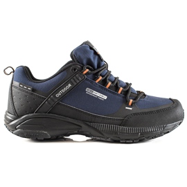 Trekkingschuhe für Herren DK schwarz navy blau