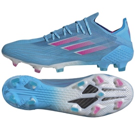 Adidas X Speedflow.1 Fg M GW7457 Fußballschuhe mehrfarbig blau