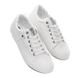 Weiße Herrenturnschuhe Big Star GG174028