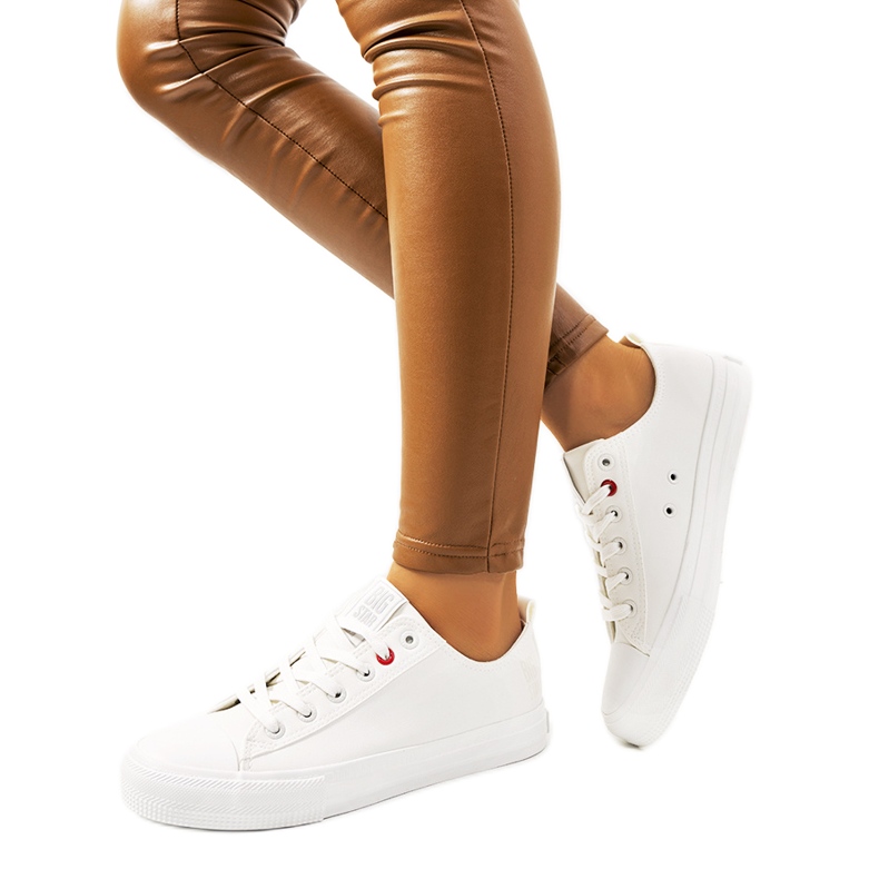 Weiß Big Star Damenturnschuhe JJ274007