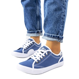 Big Star Marineblaue Damen-Sneaker 274834