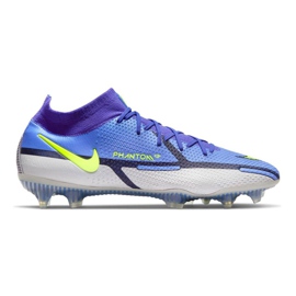 Nike Phantom GT2 Dynamic Fit Elite Fg M CZ9889-570 Fußballschuhe blau / silber blau
