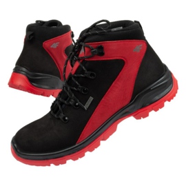 Schuhe 4F W OBDH254 62S schwarz rot