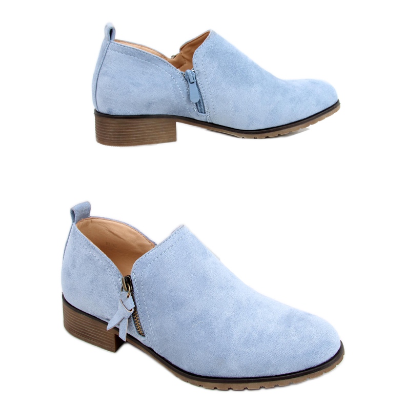 Erna Blaue Damenschuhe
