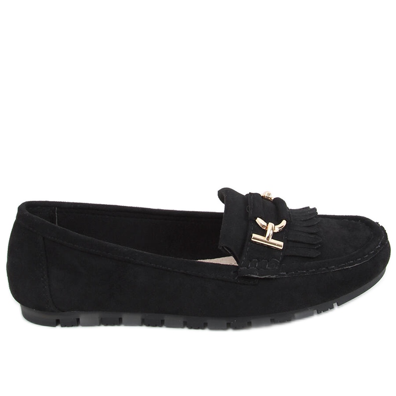 Leif Black Damen-Slipper schwarz