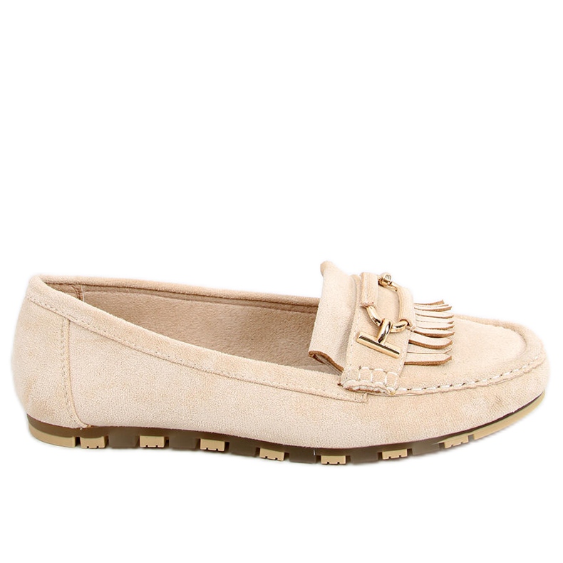 Leif Beige Damen-Slipper