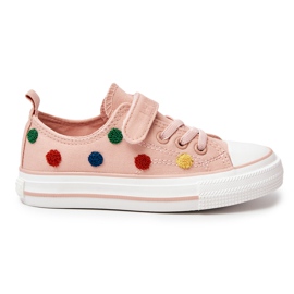 Kinderturnschuhe mit Klettverschluss Big Star JJ374054 Pink rosa