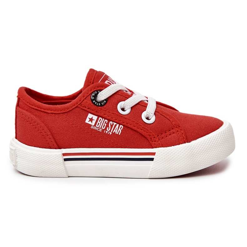 Turnschuhe Slip Big Star JJ374167 Rot