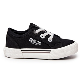 Schwarze Big Star JJ374169 Slip-On Sneakers