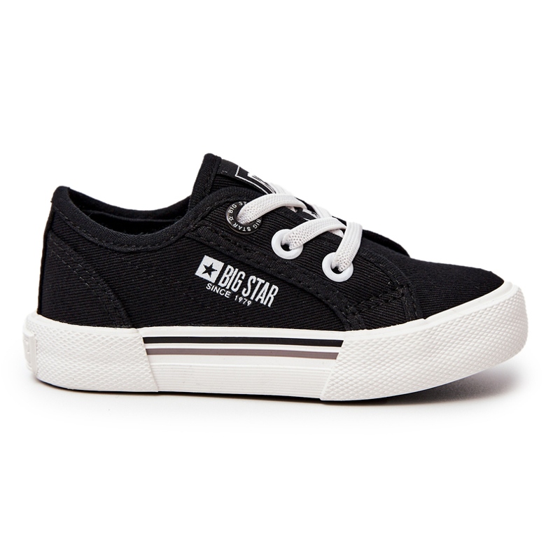 Schwarze Big Star JJ374169 Slip-On Sneakers