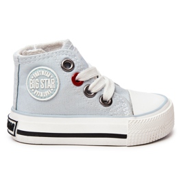 Klassische Kinderturnschuhe Big Star HH374192 Blau
