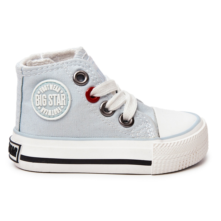 Klassische Kinderturnschuhe Big Star HH374192 Blau