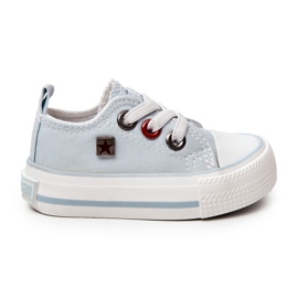 Klassischer Kinder-Sneaker Big Star HH374198 Blau weiß