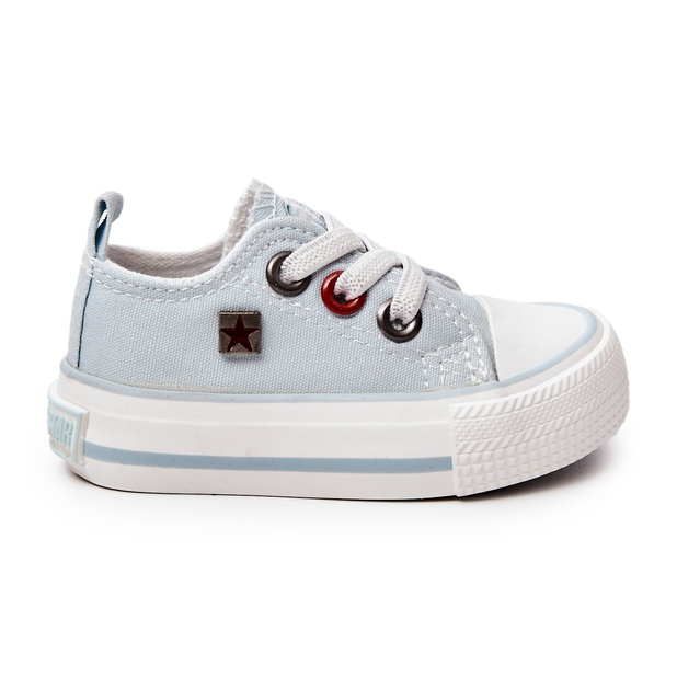 Klassischer Kinder-Sneaker Big Star HH374198 Blau weiß
