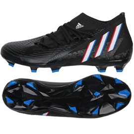 Adidas Predator Edge.3 Fg M GV9856 Fußballschuhe schwarz schwarz