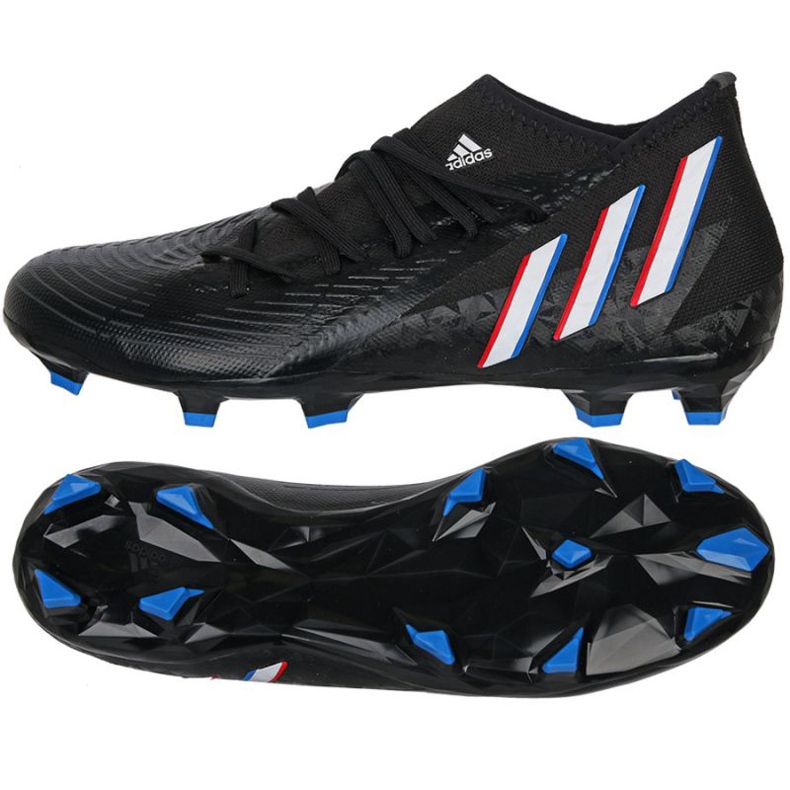 Adidas Predator Edge.3 Fg M GV9856 Fußballschuhe schwarz schwarz