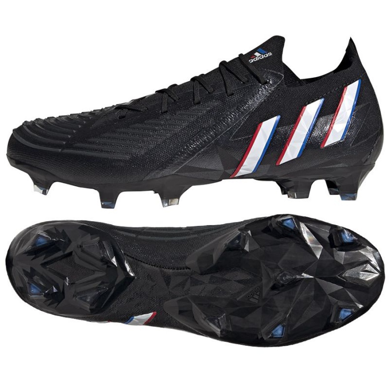 Adidas Predator Edge.1 Lfg M GV7391 Fußballschuhe schwarz schwarz