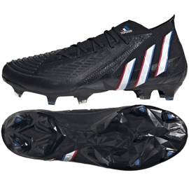 Adidas Predator Edge.1 Fg M H02935 Fußballschuhe mehrfarbig schwarz