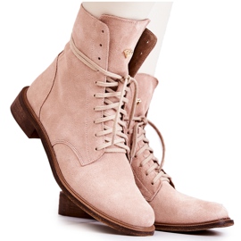 Wildlederstiefel Nicole Pink 2697 rosa