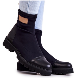 Stoff-Slipper Nicole Schwarz 2705