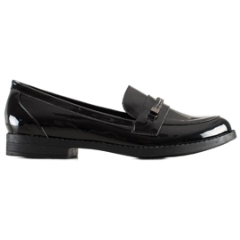 TRENDI Elegante Lackschuhe schwarz