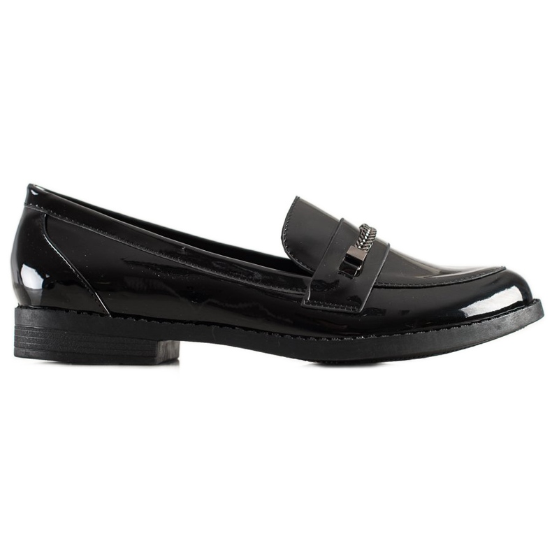 TRENDI Elegante Lackschuhe schwarz