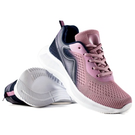 TRENDI Stylische Sportschuhe violett rosa