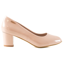 Goodin Elegante Lackpumps rosa
