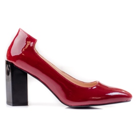 TRENDI Elegante Pumps rot