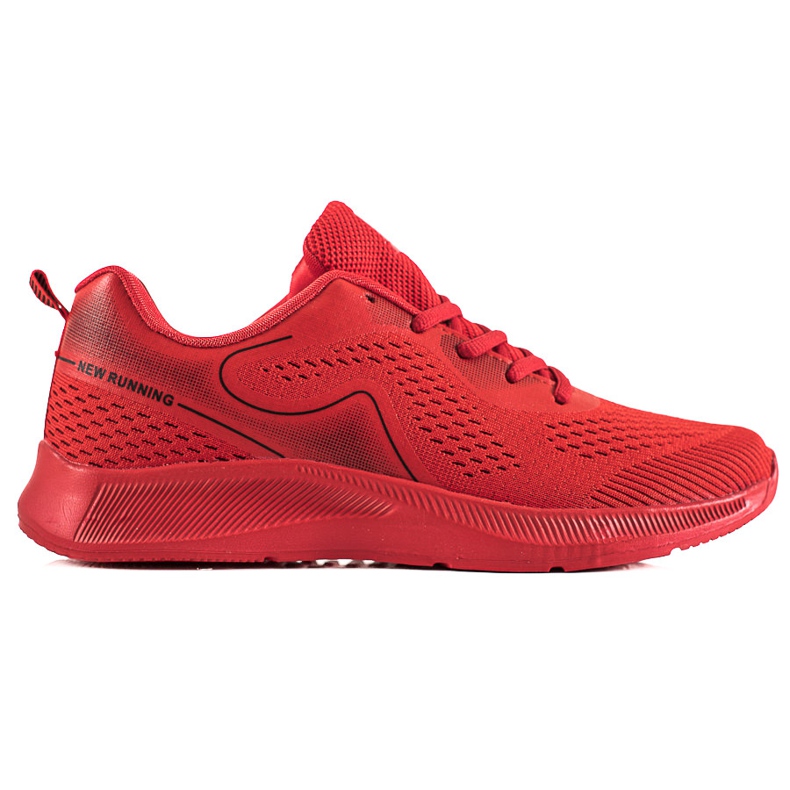 TRENDI Leichte Sportschuhe rot