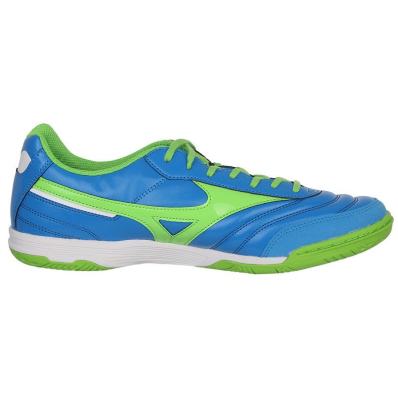 Mizuno Morelia Sala Classic M Q1GA210230 Fußballschuhe weiß, blau, grün blau