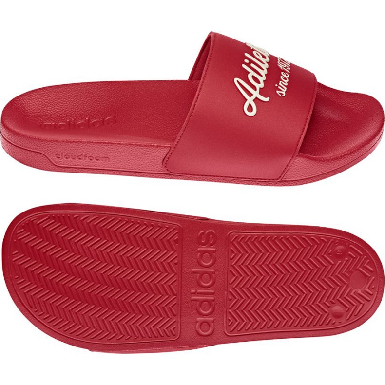 Adidas Adilette Dusche GW8751 Hausschuhe rot