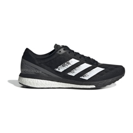 Adidas Adizero Boston 9 M GY6547 Laufschuhe weiß schwarz