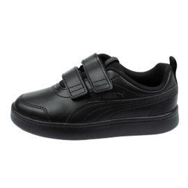 Puma Courtflex Kleinkinder 371543 06 schwarz