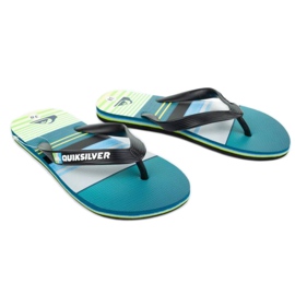 Quiksilver Flipflops W AQBL100235-XKGS schwarz blau grün
