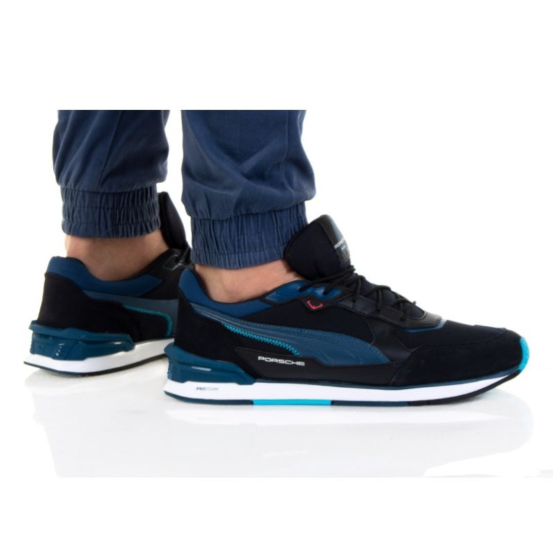 Puma Pl Low Racer M 306880 01 schwarz blau
