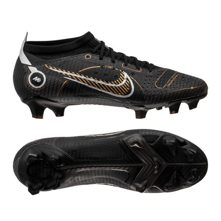 Nike Mercurial Vapor 14 Pro Fg M DJ2846 007 Fußballschuhe schwarz schwarz