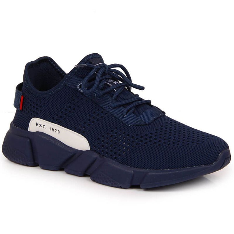 Textilsportschuhe Big Star W JJ274274 marineblau navy blau
