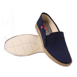 Espadrilles Slip on Big Star W FF276036 navy blau marineblau