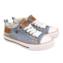 American Club Jr AM783A Turnschuhe aus Denim blau