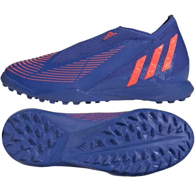 Adidas Predator Edge.3 Ll Tf J Jr GX2636 Schuhe violett blau