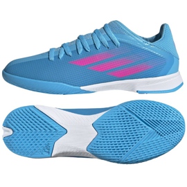 Adidas X Speedflow.3 In J Jr GW7493 Schuhe blau blau